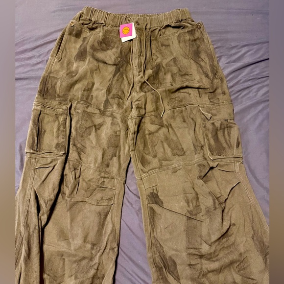Dressed in LALA Olive Cargo Pants